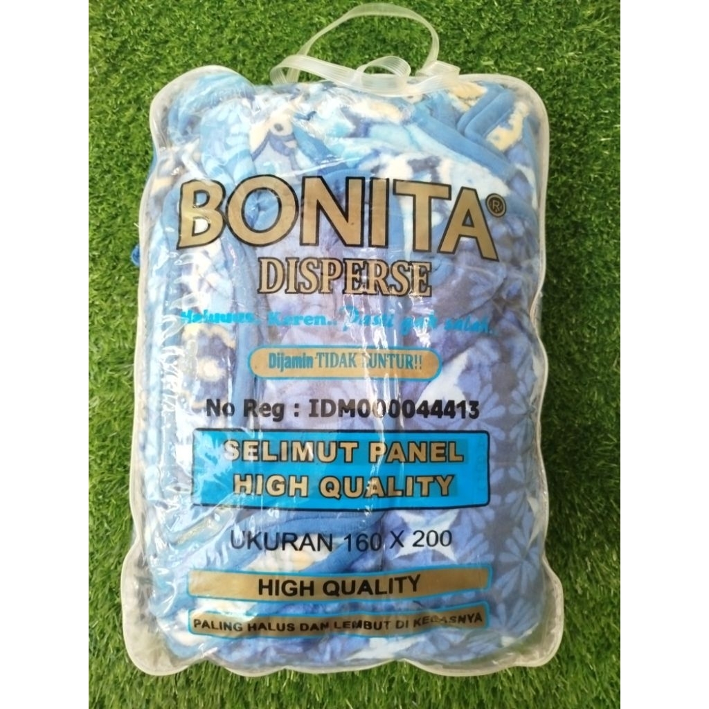 (Ex Kado) Selimut Bonita Disperse Ukuran 160 x 200 cm
