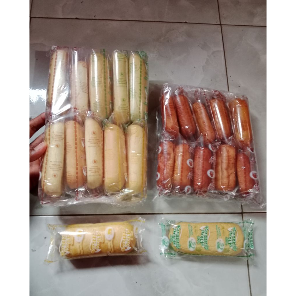 

Roti 1 ball (isi 10)