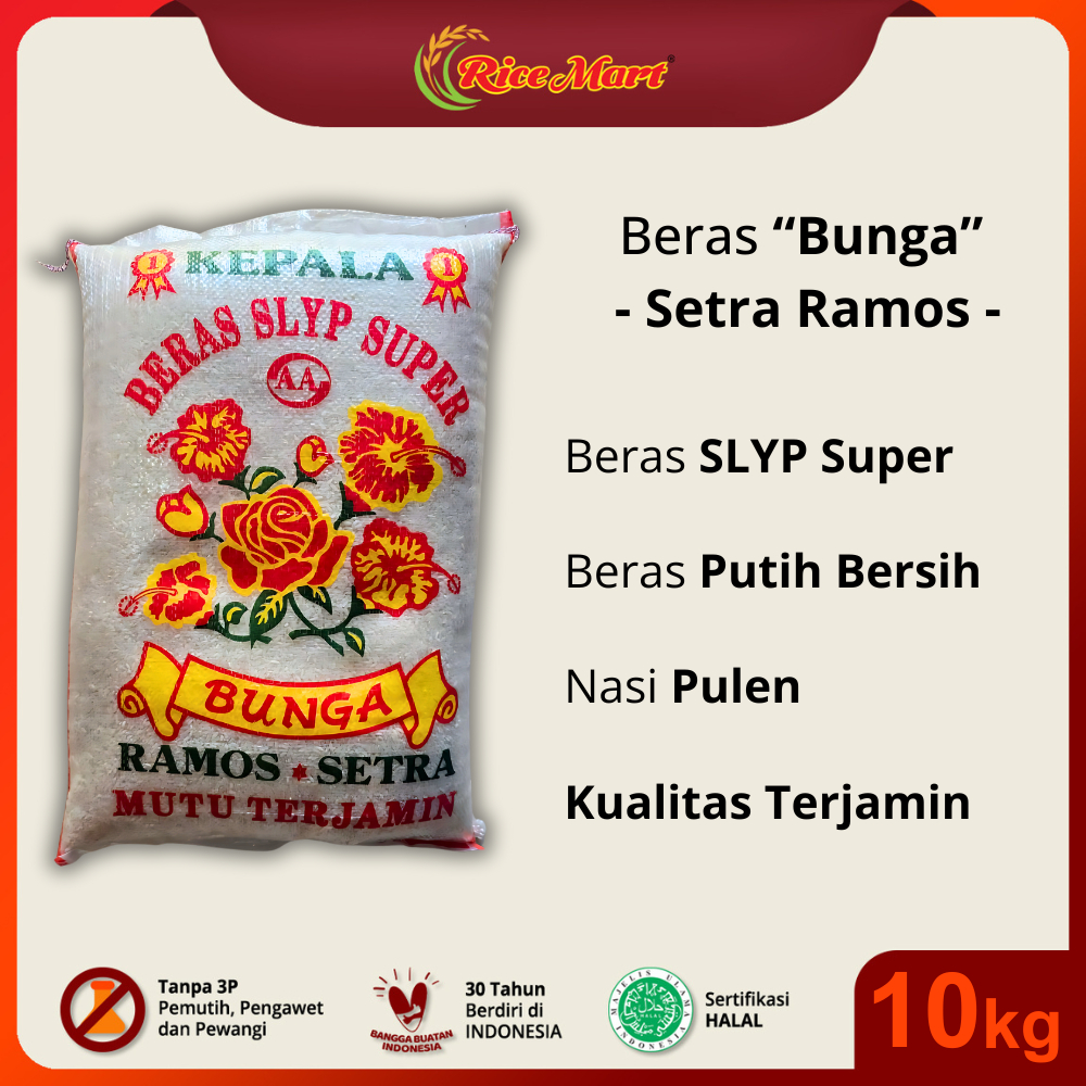 

Beras Cap Bunga10 Kg