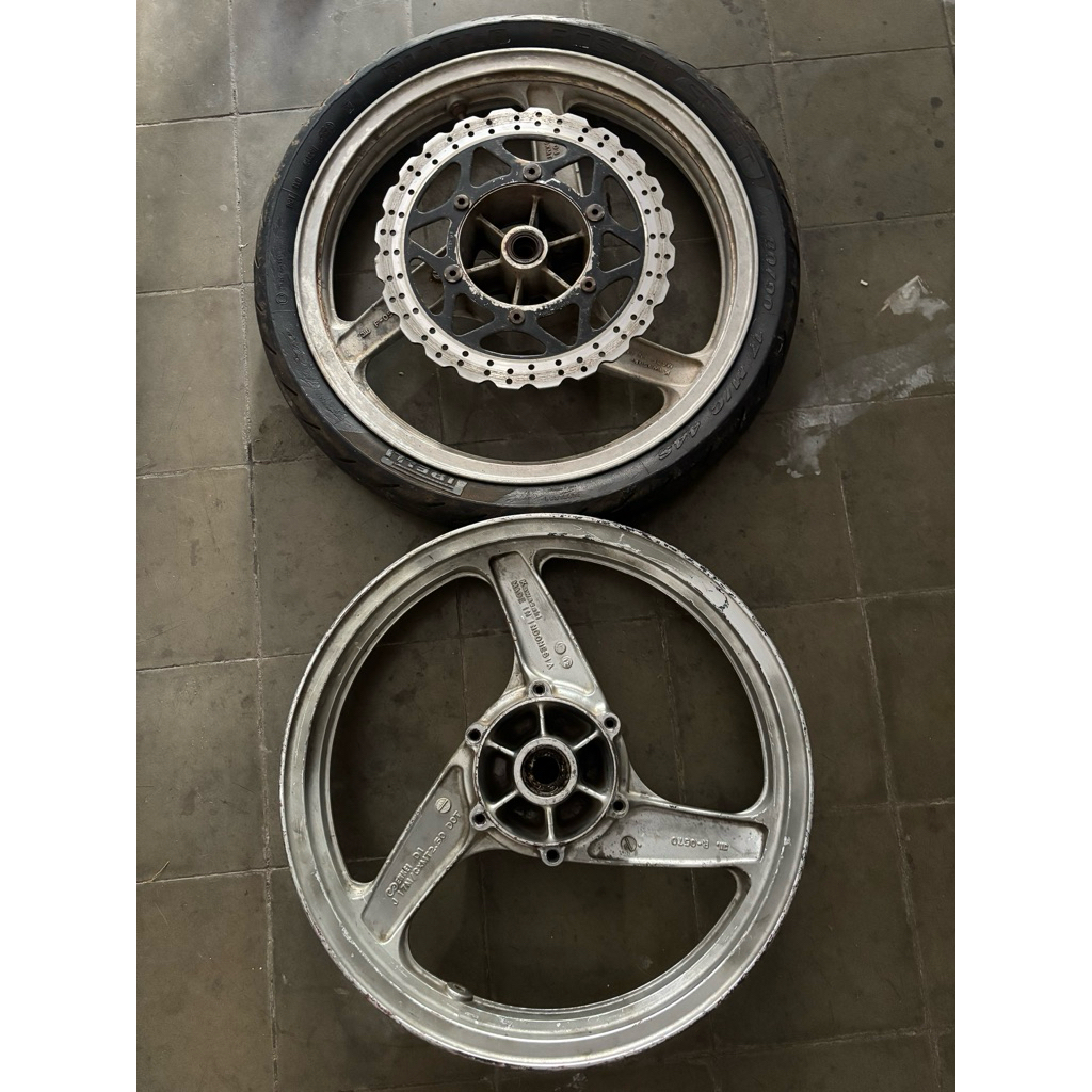velg ninja rr old/new original copotan