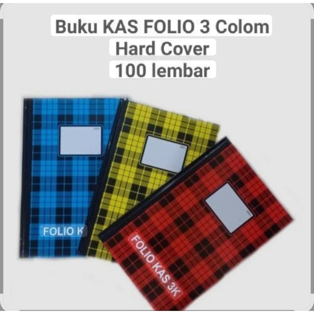 

BUKU KAS FOLIO 3K OKEY ISI 100