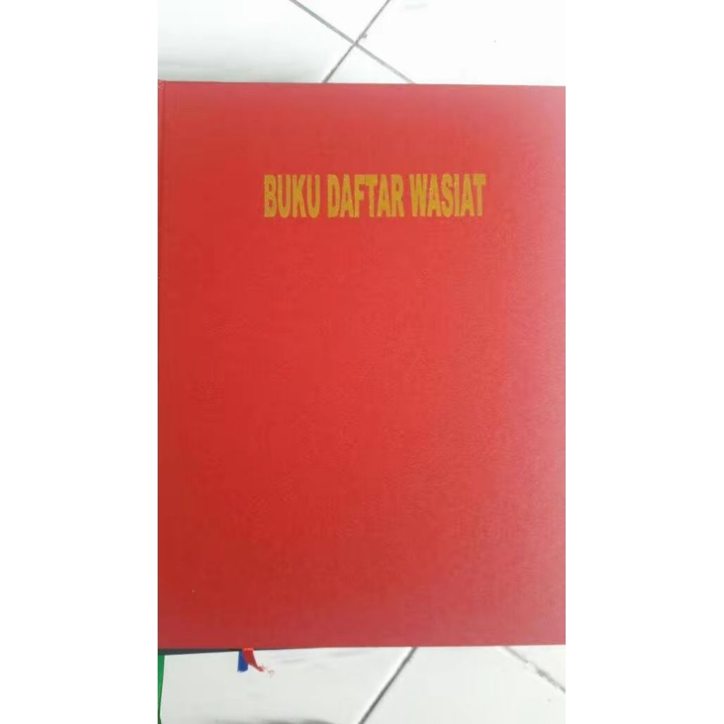 

Buku pesanan Bpk. Notaris
