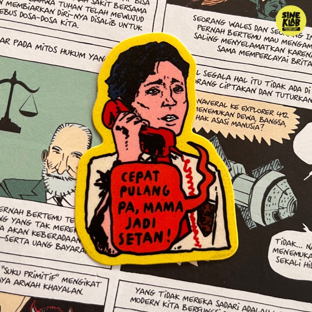 

sineklab - Sticker JADI SETAN - Edisi Sticker Film / Movie / Cinema / Series / Sticker Laptop