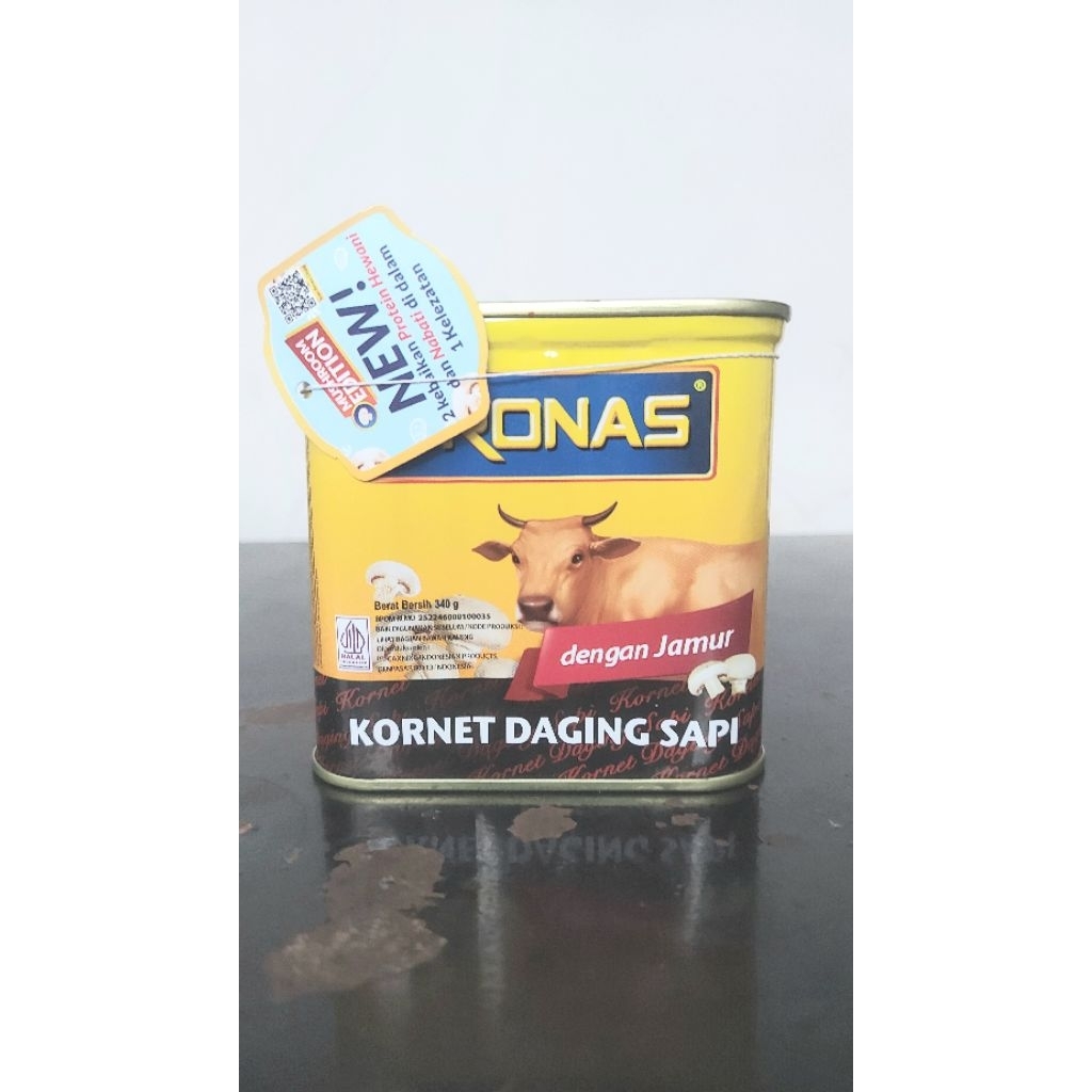 

Pronas Kornet Sapi Jamur 340g Exp 2027