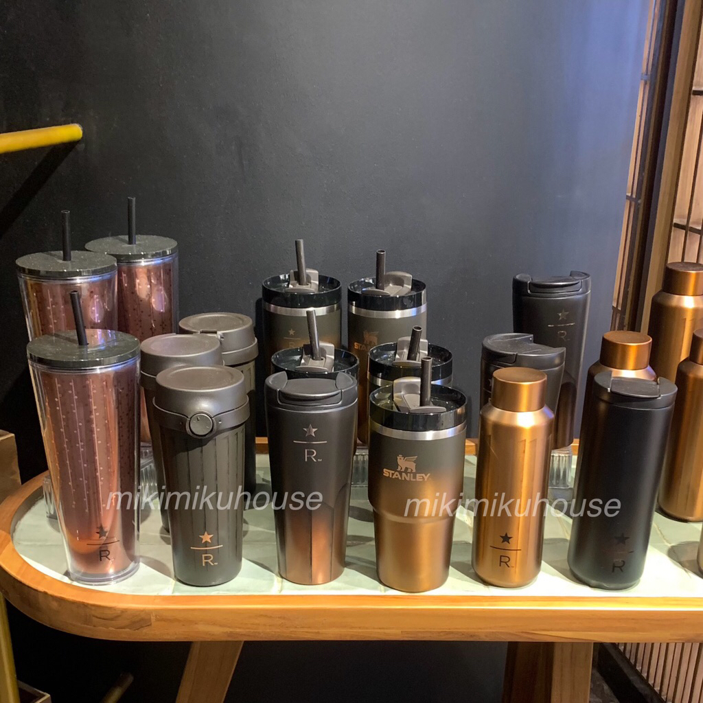 READY STOCK STARBUCKS RESERVE ROASTED STAINLESS STEEL TUMBLER DOUBLE WALL THERMOS STANLEY TALL GRAND