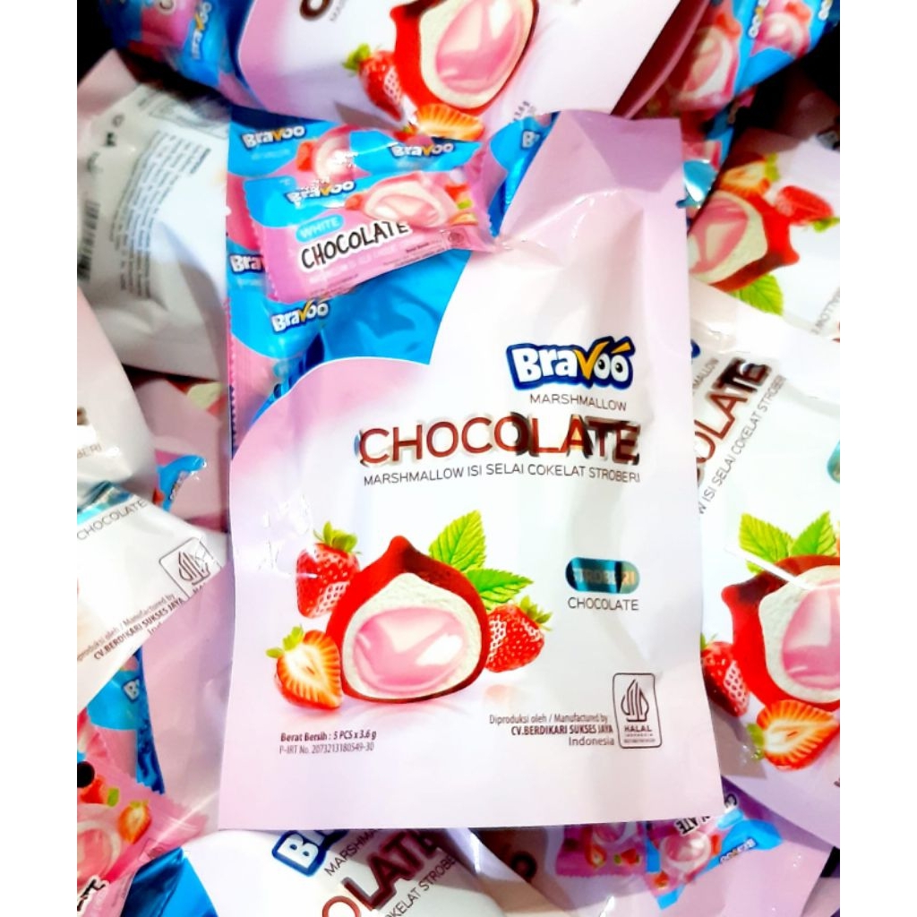 

1PAKET DAPET 5PACK MARSHMALLOW POUCH BRAVO