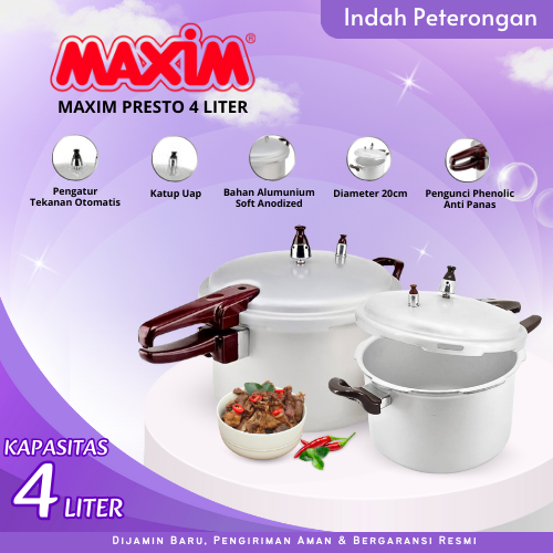Presto Maxim 4 Liter Panci Pelunak Daging