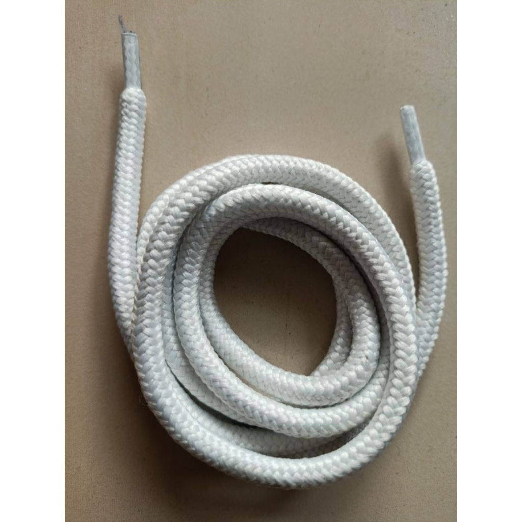 tali hoodie tali kolor bulat putih ujung mika/plastik