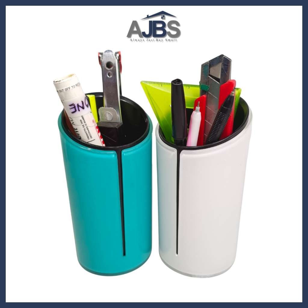 

ATK Tempat Alat Tulis - Tempat Alat Pensil - Kotak Pensil Bulat