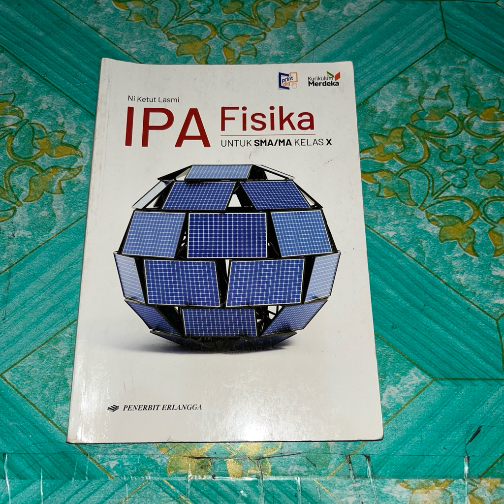 Buku Fisika SMA Kelas 10 Erlangga Bekas