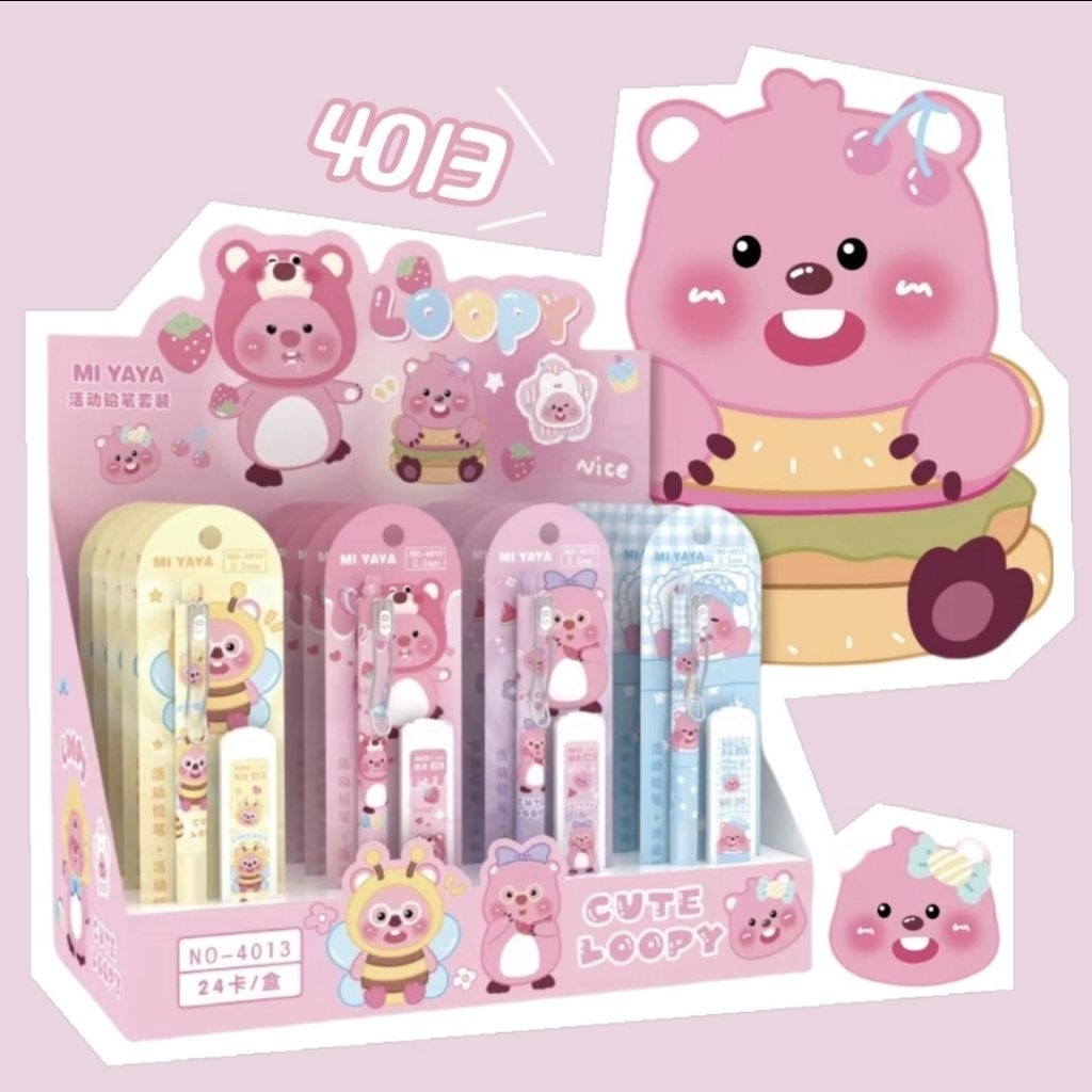 

Pensil Mekanik 0.5mm FREE REFILL / Alat tulis sekolah