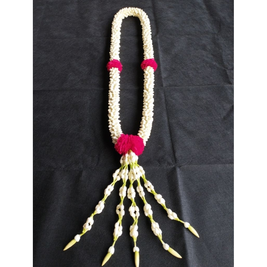 Kalung Melati Sambutan - ronce melati asli dan segar