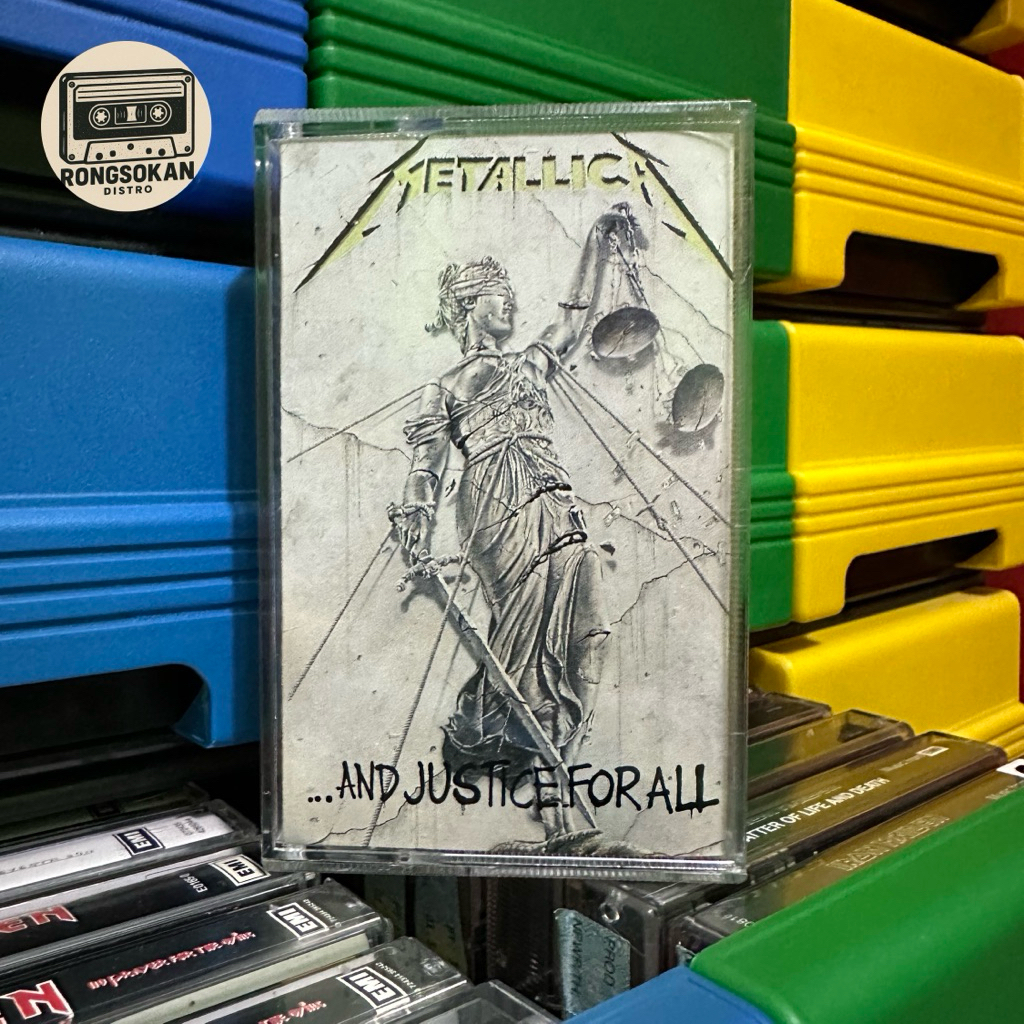 Kaset Pita Import METALLICA ...AND JUSTICE FOR ALL (ELEKTRA)