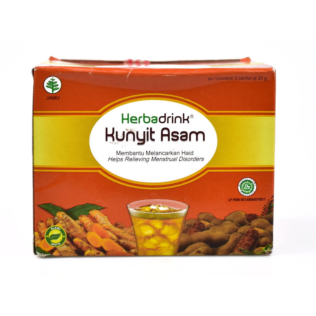 

HERBADRINK Kunyit Asam box isi 5pcs x 25gr