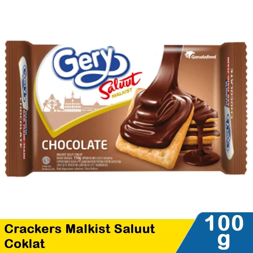 

Gery Crackers Malkist Saluut Coklat 100G