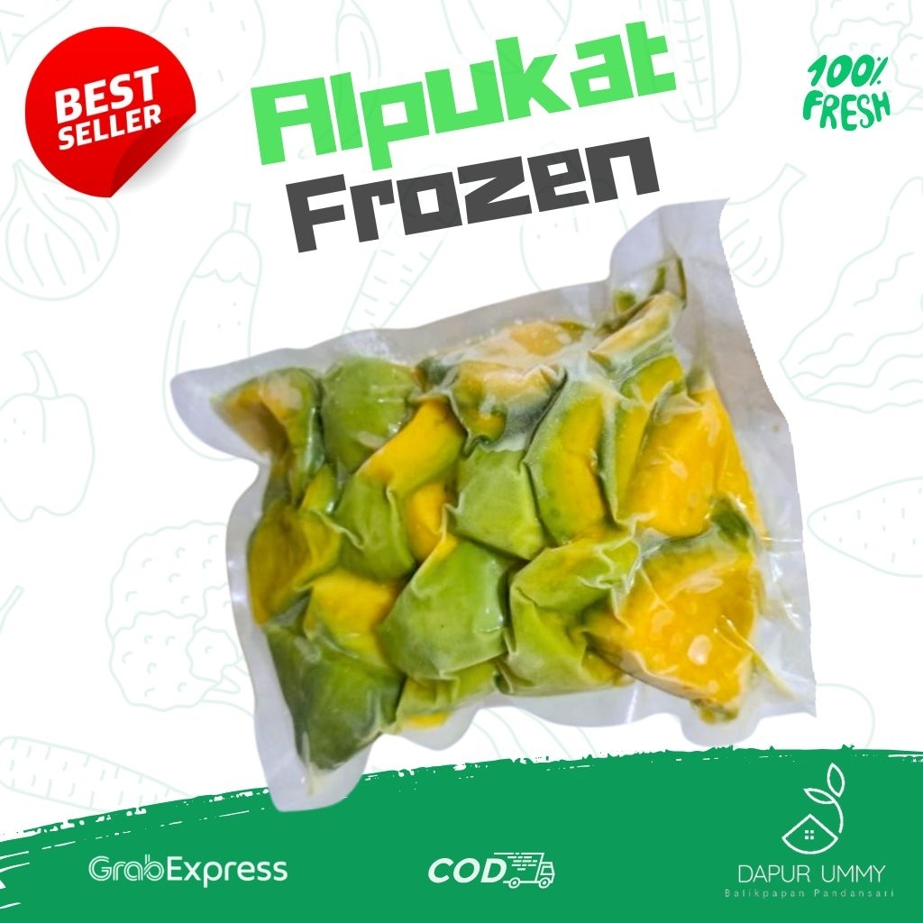 BUAH FROZEN • Alpukat Frozen • 500gr