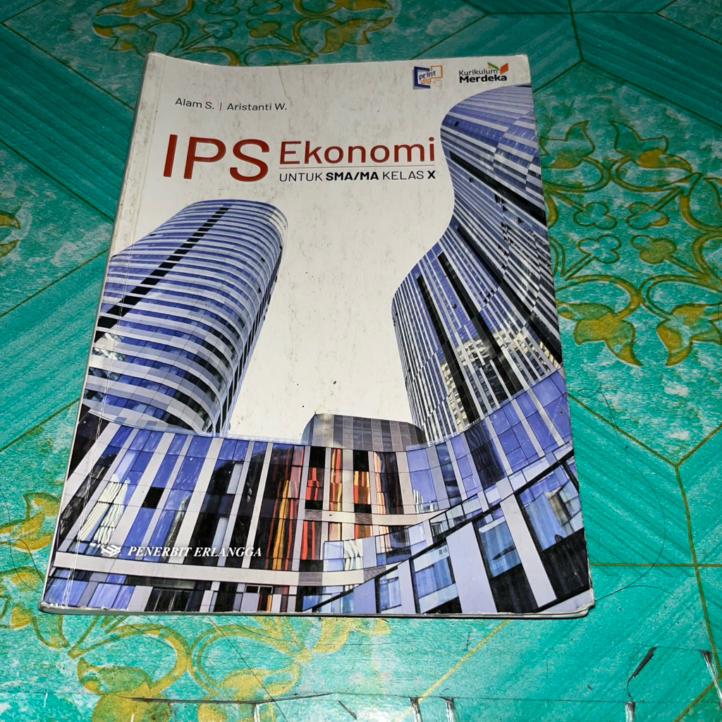 Buku Ekonomi SMA Kelas 10 Erlangga Bekas