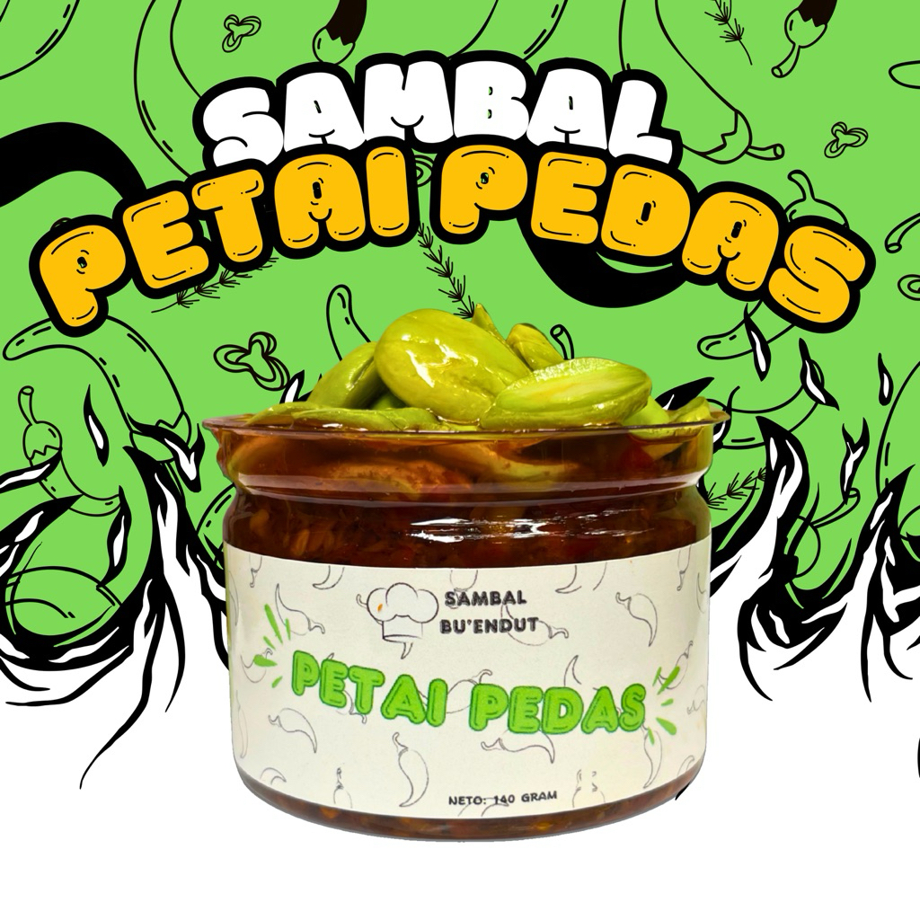 

Sambal Petai Pedas ~ Sambal Bu Endut Berat 110gr/130gr