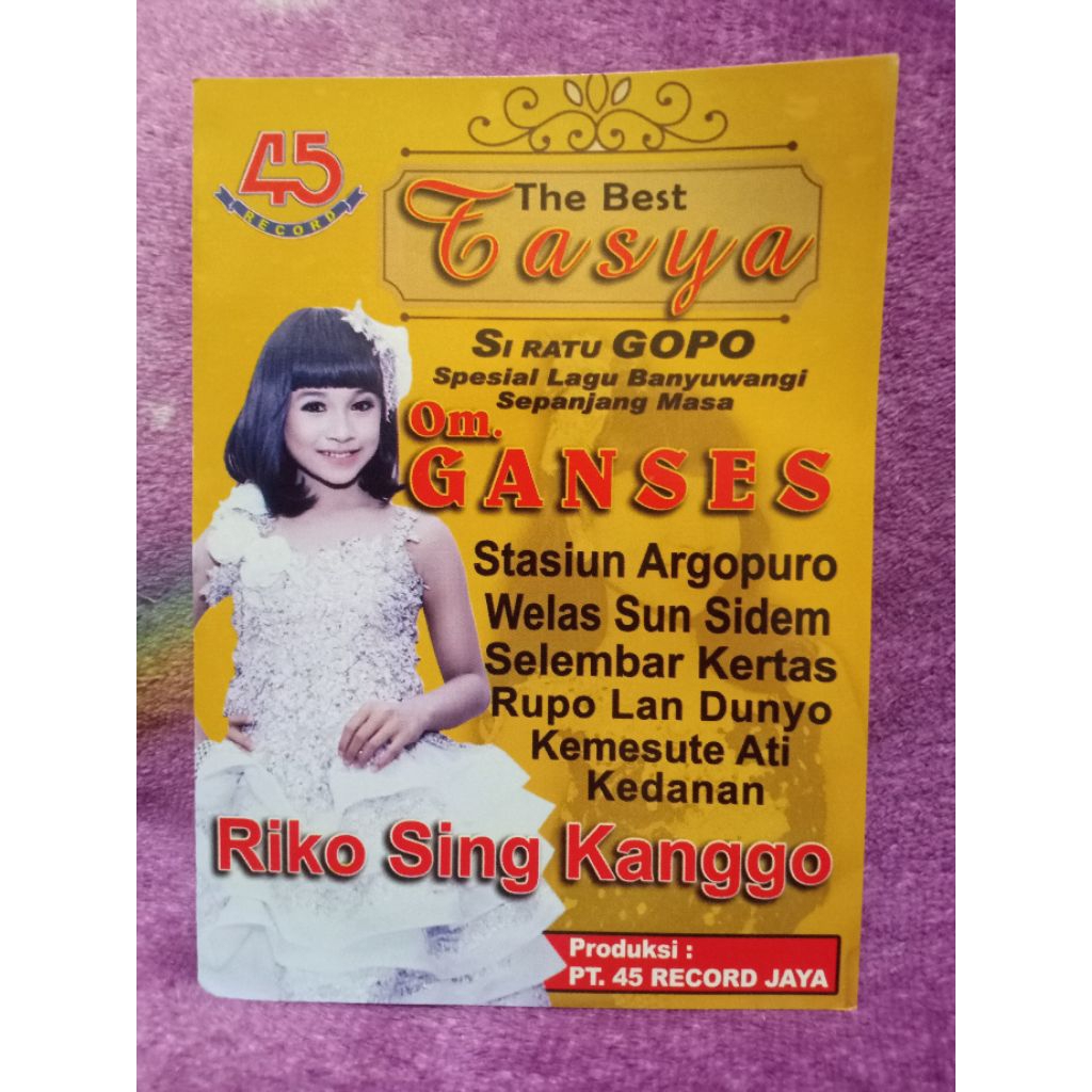 VCD GANSES THE BEST TASYA ROSMALA