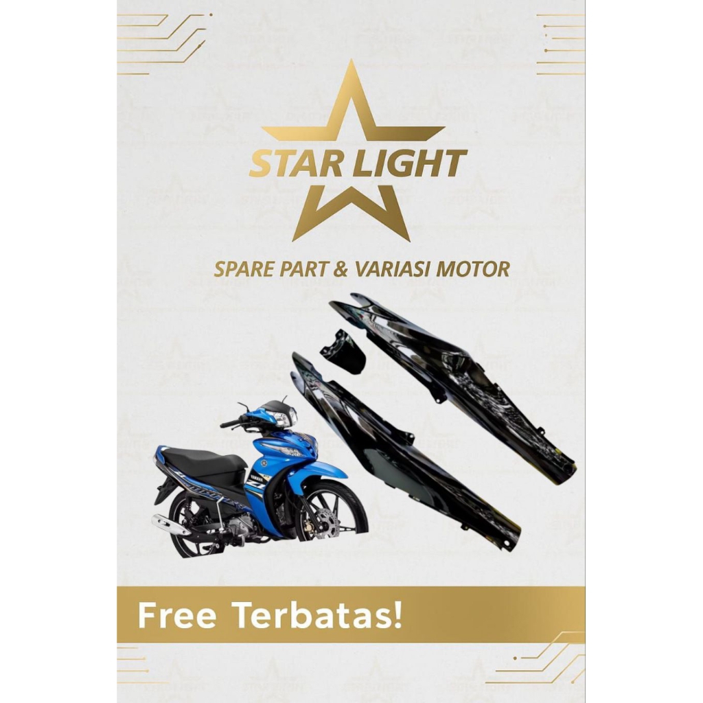 cover body belakang motor Yamaha Jupiter z 1 injeksi