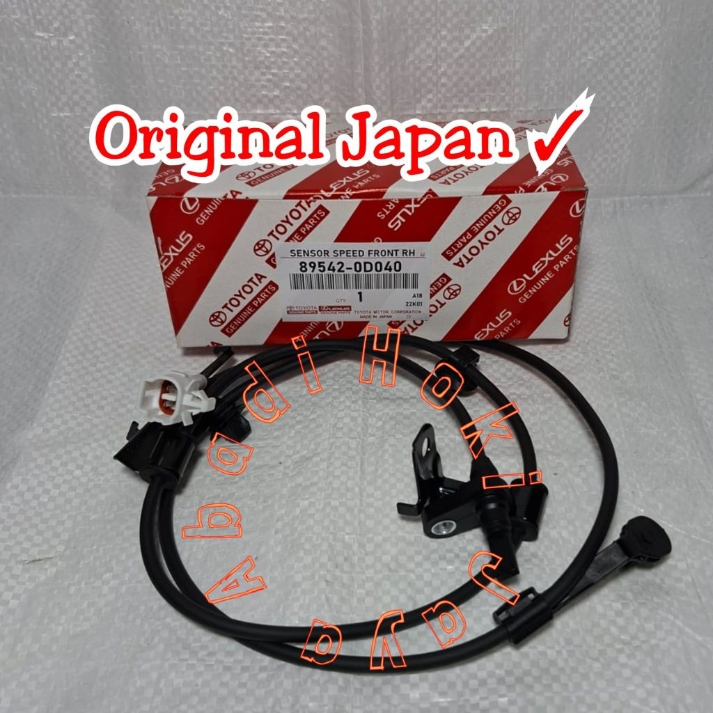 Sensor ABS Depan Kanan Kiri Speed Speedometer Kilometer Kecepataan roda depan Toyota New Vios Gen2 G