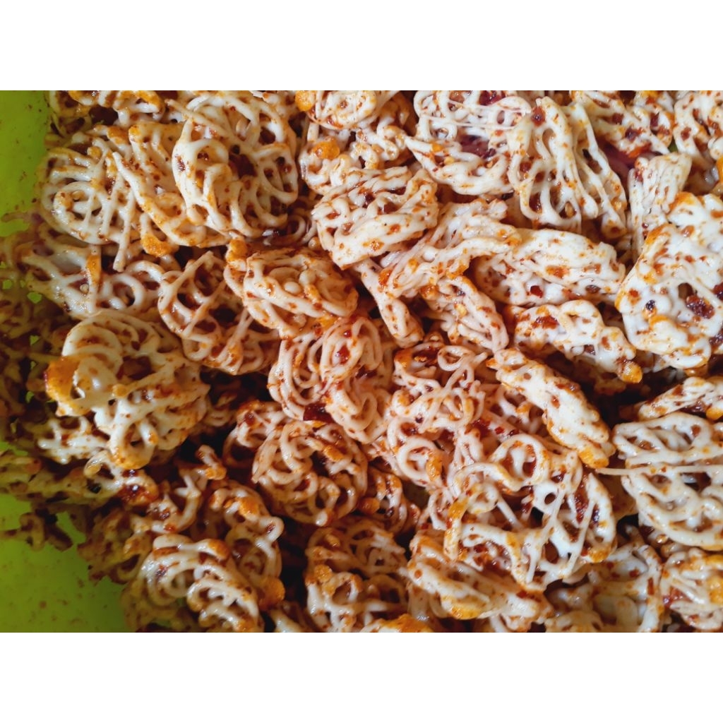 

seblak kerupuk mawar/kerupuk rafael