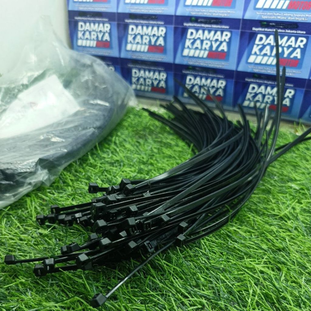 TALI TIES KABEL TIS TALI RIPET BUAT IKAT BODY MOTOR BAHAN ORIGINAL