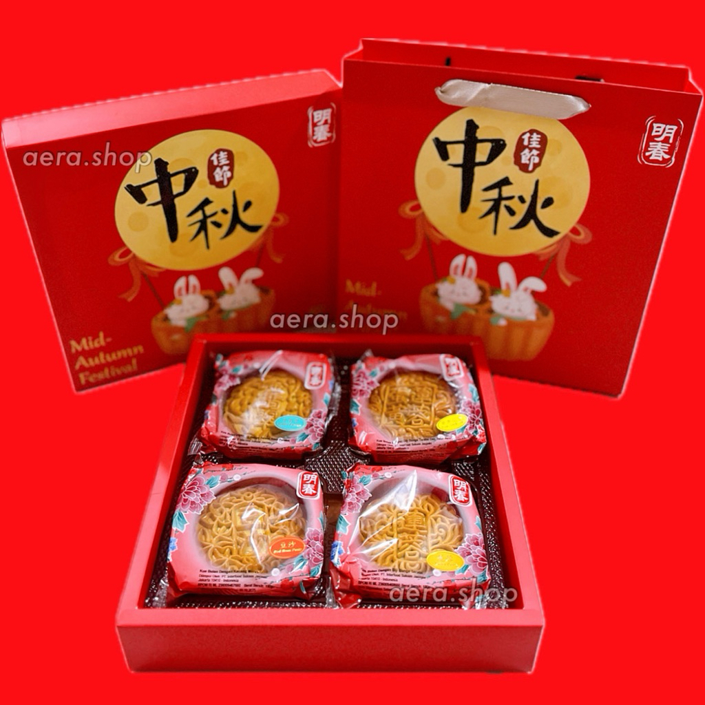 

Mooncake Kue Bulan Satuan/Eceran Moon Cake Premium Mid Autumn Halal BPOM