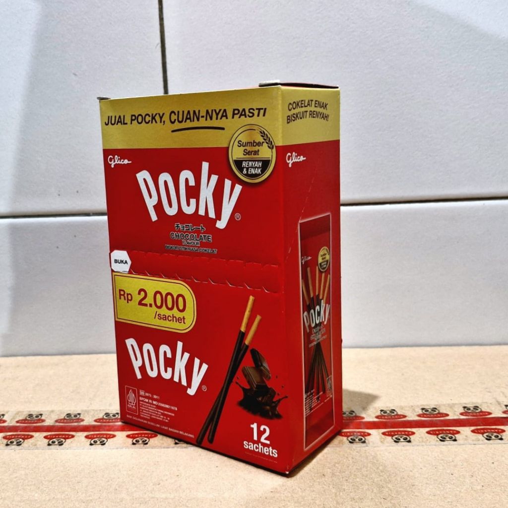 

pocky 2000 1 box isi 12 sachet
