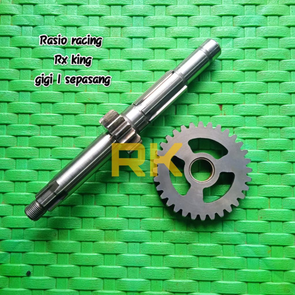 Rasio racing RX king gigi 1 sepasang custom