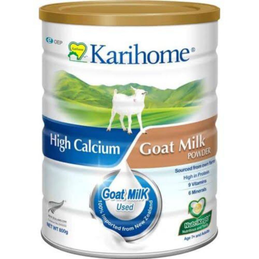 

Karihome Whole Goat Milk Susu Kambing Anak 7 Tahun & Dewasa Kemasan 800 Gram