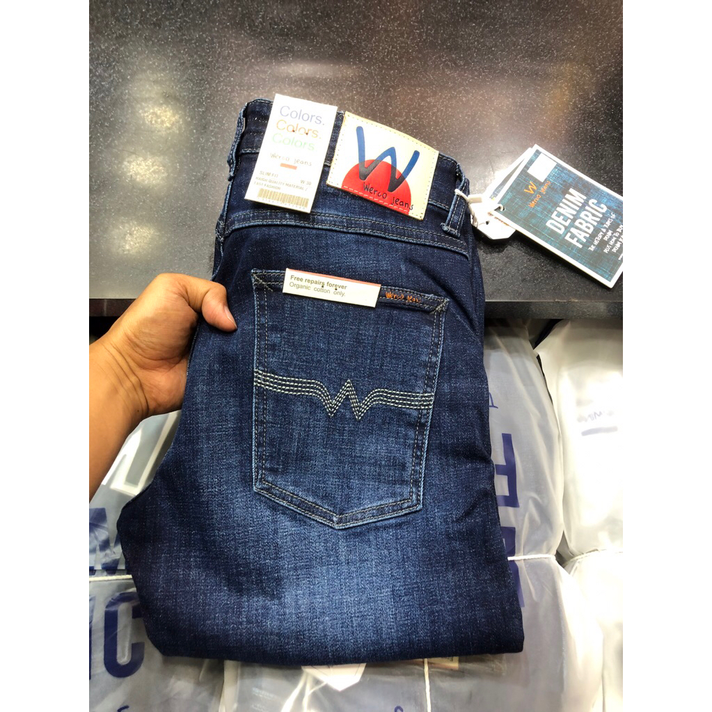 CELANA JEANS STRETCH SLIMFIT WERCO AUTHENTIC ORIGINAL/Celana Jeans Panjang Pria WERCO Terlaris