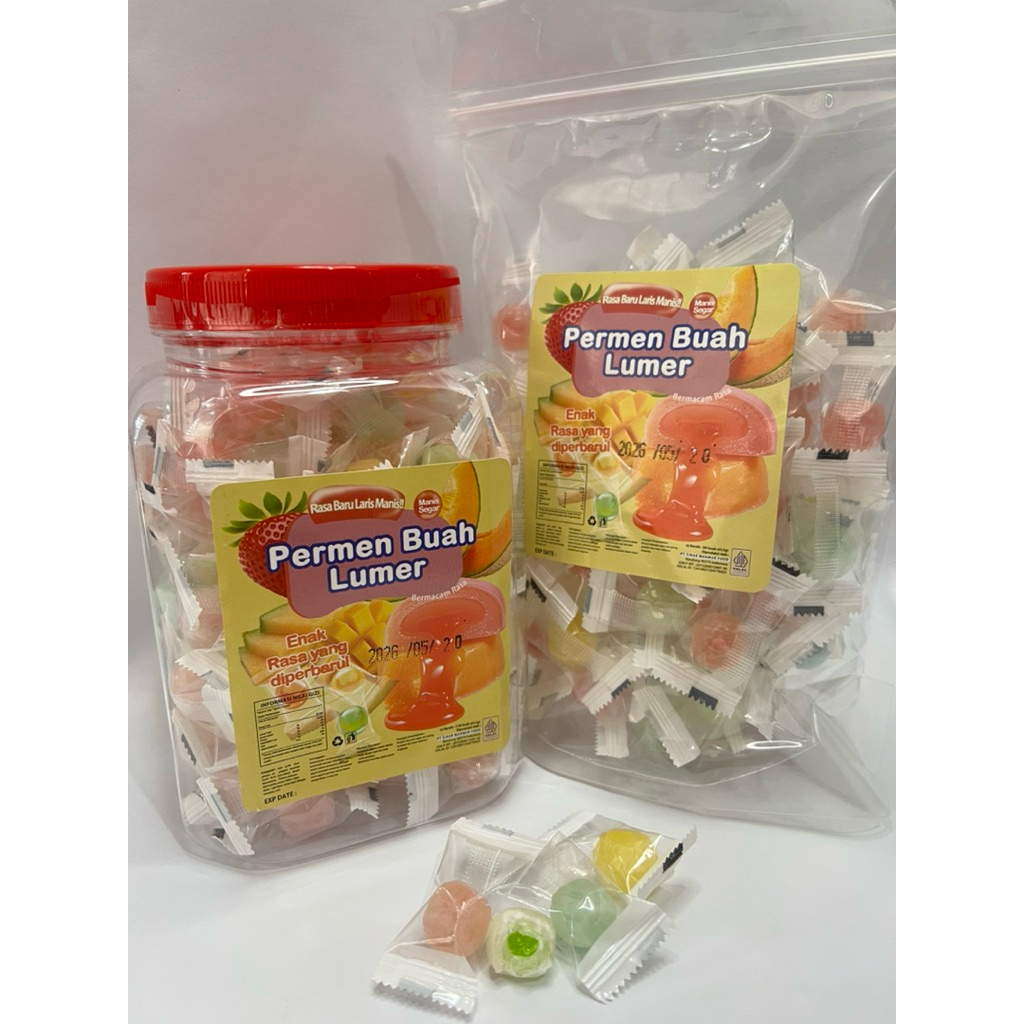 

PERMEN BUAH LUMER / PERMEN ENAK / PERMEN VIRAL
