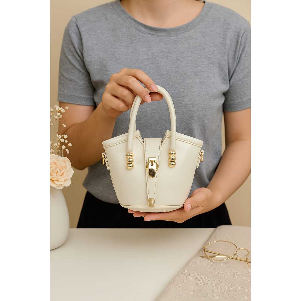 Tas selempang motif polos terbaru // Tas tenteng wanita virall