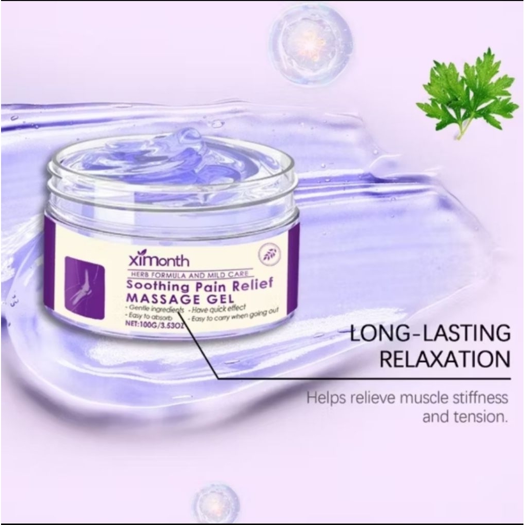Ximonth 100g Gel Sendi Glukosamin Original Gel Lutut Pereda Nyeri Sendi | Massage Gel