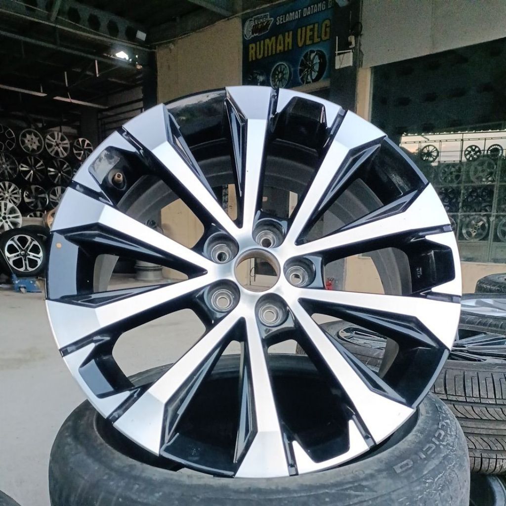 velg pelek original oem Toyota all New veloz fwd ring 17 2023-2024 cocok untuk upgrade avanza g fwd 