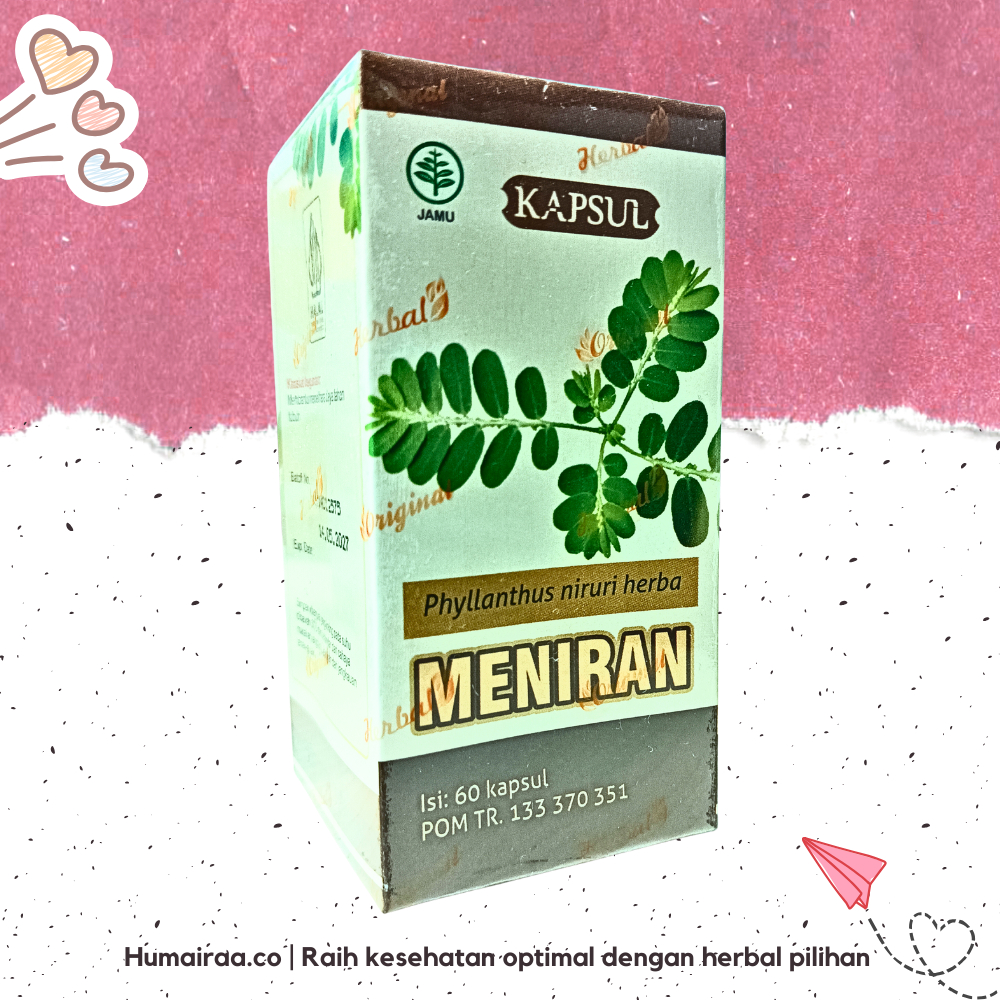Meniran 60 Kapsul Daun Meniran Tazakka HALAL TANPA EFEK SAMPING DIJAMIN 100% ORIGINAL OBAT HERBAL