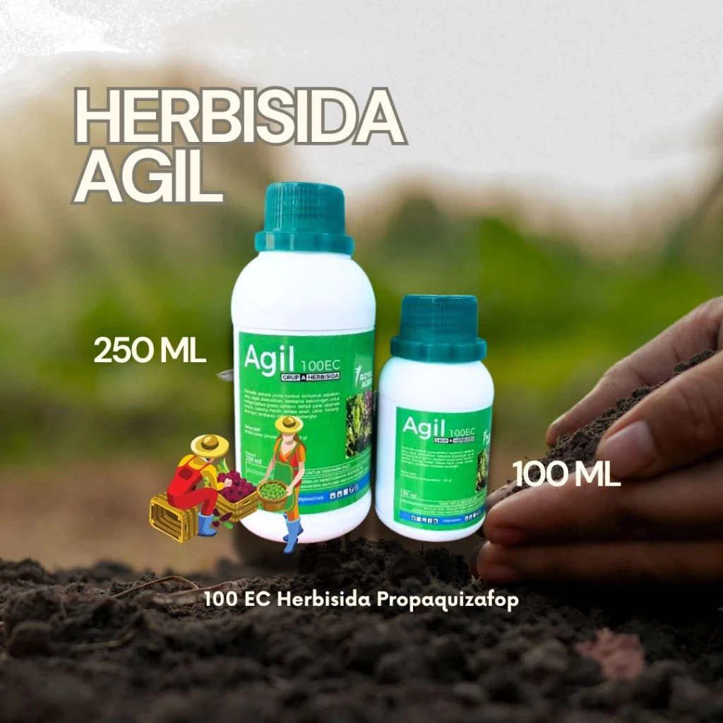 HERBISIDA AGIL 100 EC Herbisida Propaquizafop 100 g/l 100 ML & 250 ML