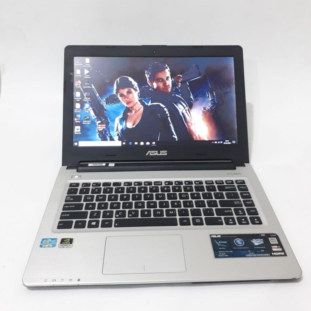 ASUS SLIM DUAL VGA RAM 16GB SSD 512GB LAPTOP CORE I5 GAMING DESAIN VGA NVDIA GEFORCE 2GB