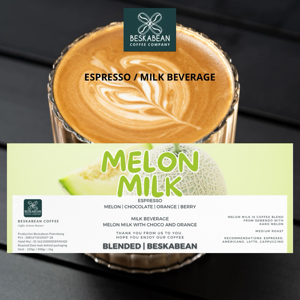 

Espresso blend full arabica karo melon | Beskabean | Blend espresso full arabica karo melon