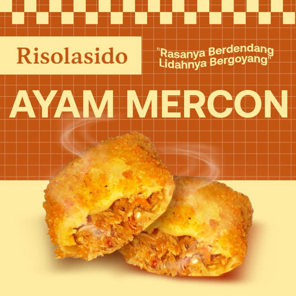 

RISOLASIDO Ayam Mercon isi[5pcs]-Frozen