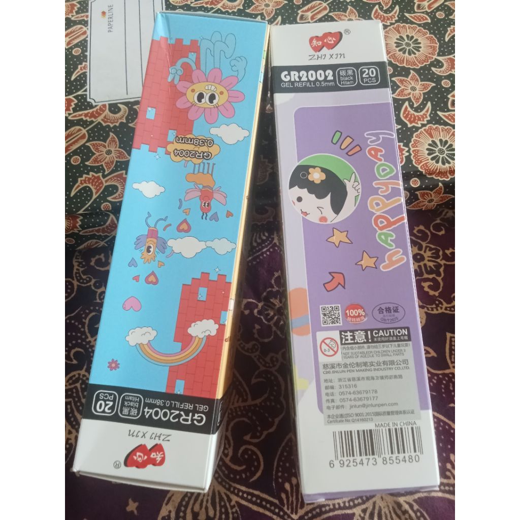 

Gel refill Zhi Xin 1 pack (20)