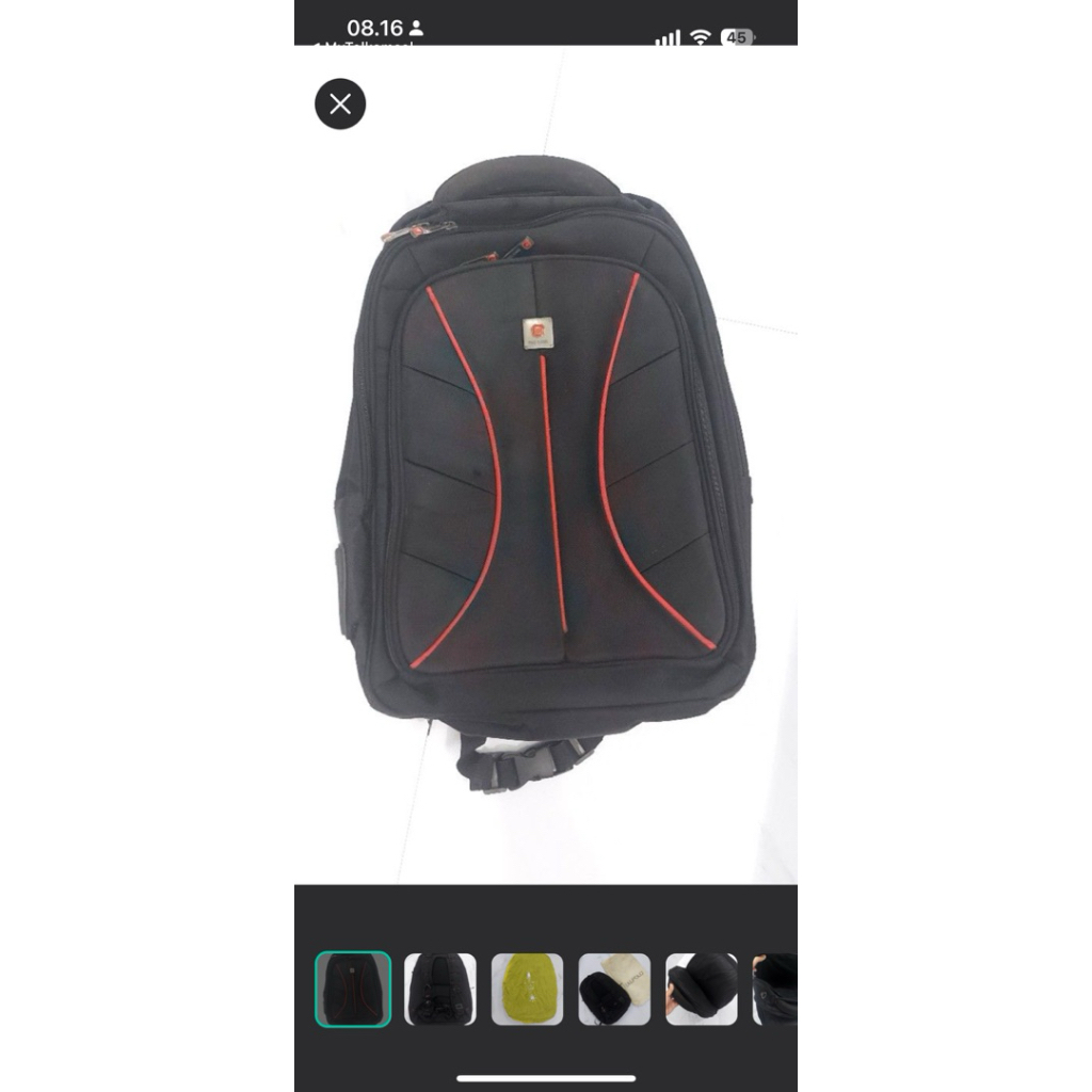Polo Classic backpack/ tas ransel pria