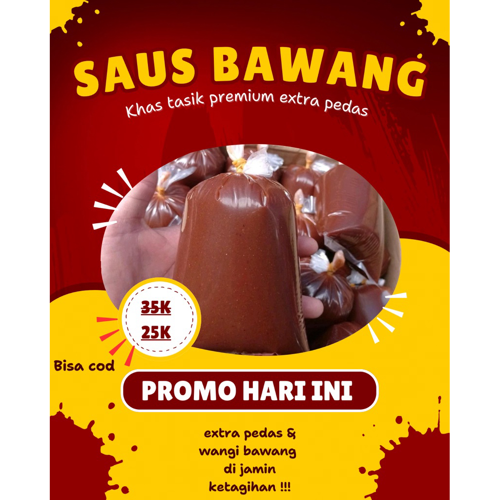 

SAUS BAWANG EXTRA PEDAS PREMIUM 500gr