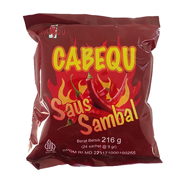 

Cabequ Saus Sambal Sachet Harga Murah Kualitas Baik