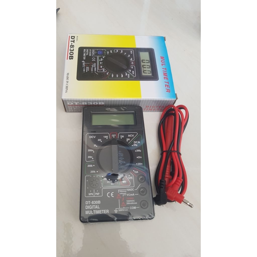 Multimeter Digital DT -830B Tester DT 830B  Avometer DT-830B