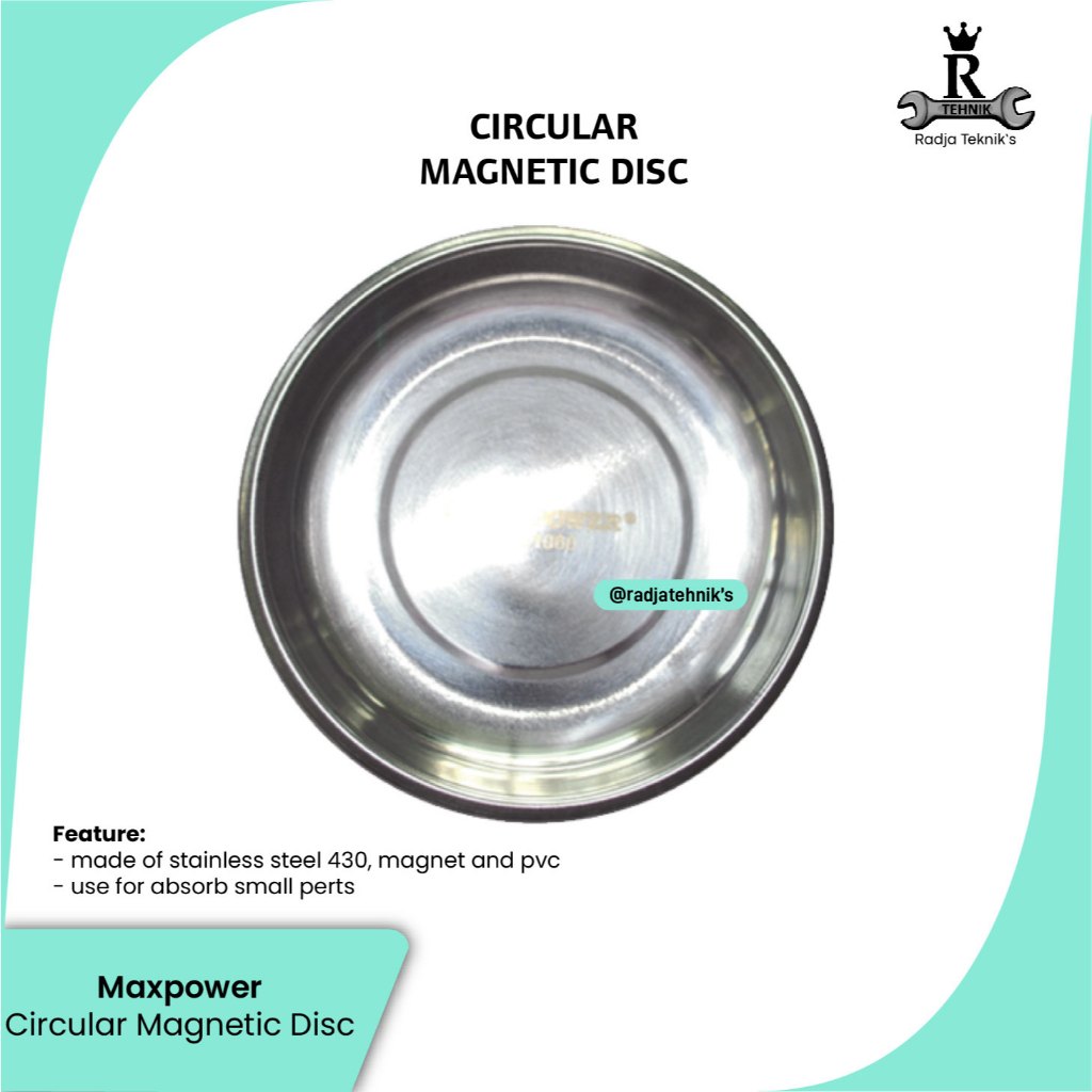 MAXPOWER Circular Magnetic Disk  Piring Magnet  Tools Maxpower
