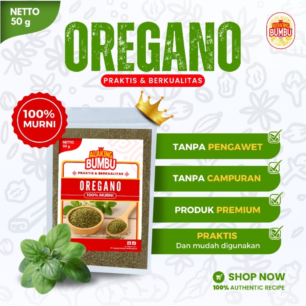 

ALAKING BUMBU Oregano Kering 50gram