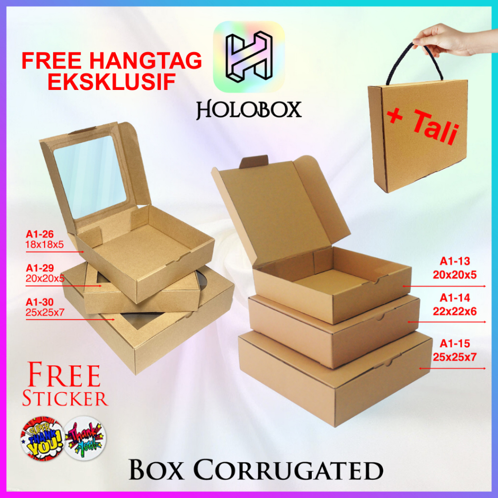 

Box Kado / Kotak Kado / Box Hampers / Dus Serbaguna / Box Packing Murah / A1-13-15