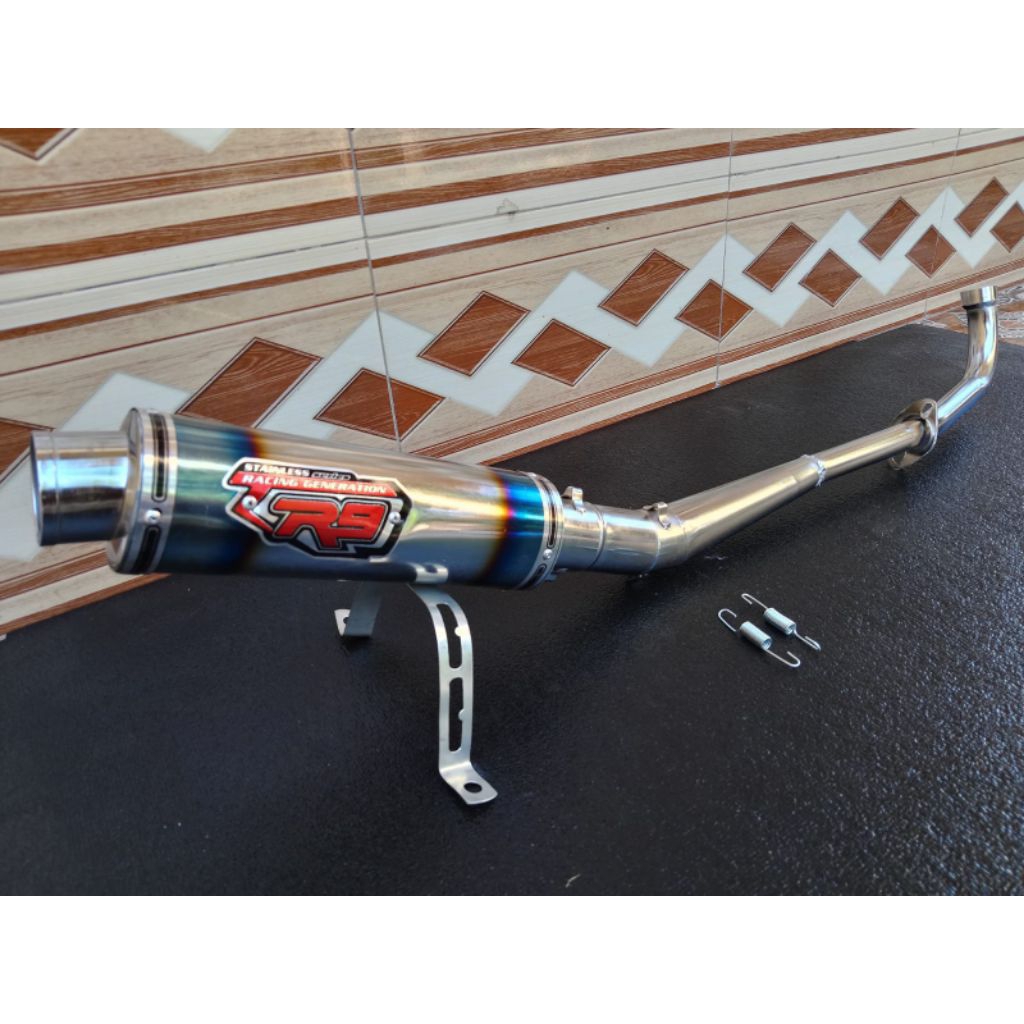 knalpot racing R9 New buat motor bebek